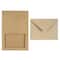 12 Packs: 10 ct. (120 total) 4.25" x 5.5" Kraft Frame Cards & Envelopes by Recollections™